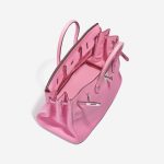 Pre-owned Hermès bag Birkin 35 Clemence Bubblegum Pink Inside | Sell your designer bag on Saclab.com