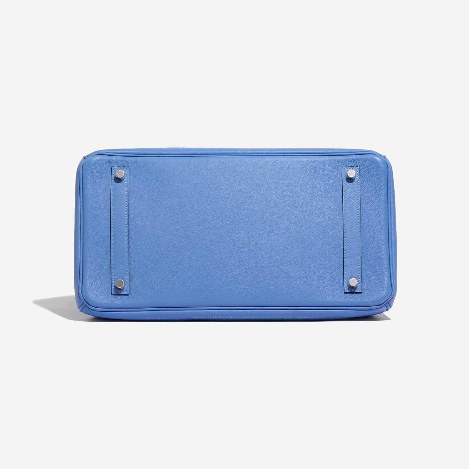 Hermes Birkin 35 Kushbel Blue France G engraved handbag bag blue 0058