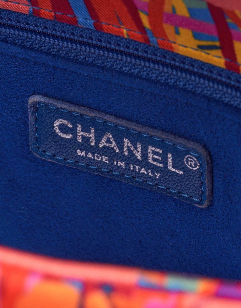 Pre-owned Chanel bag Timeless Maxi Nylon Graffiti Multicolour Logo | Sell your designer bag on Saclab.com