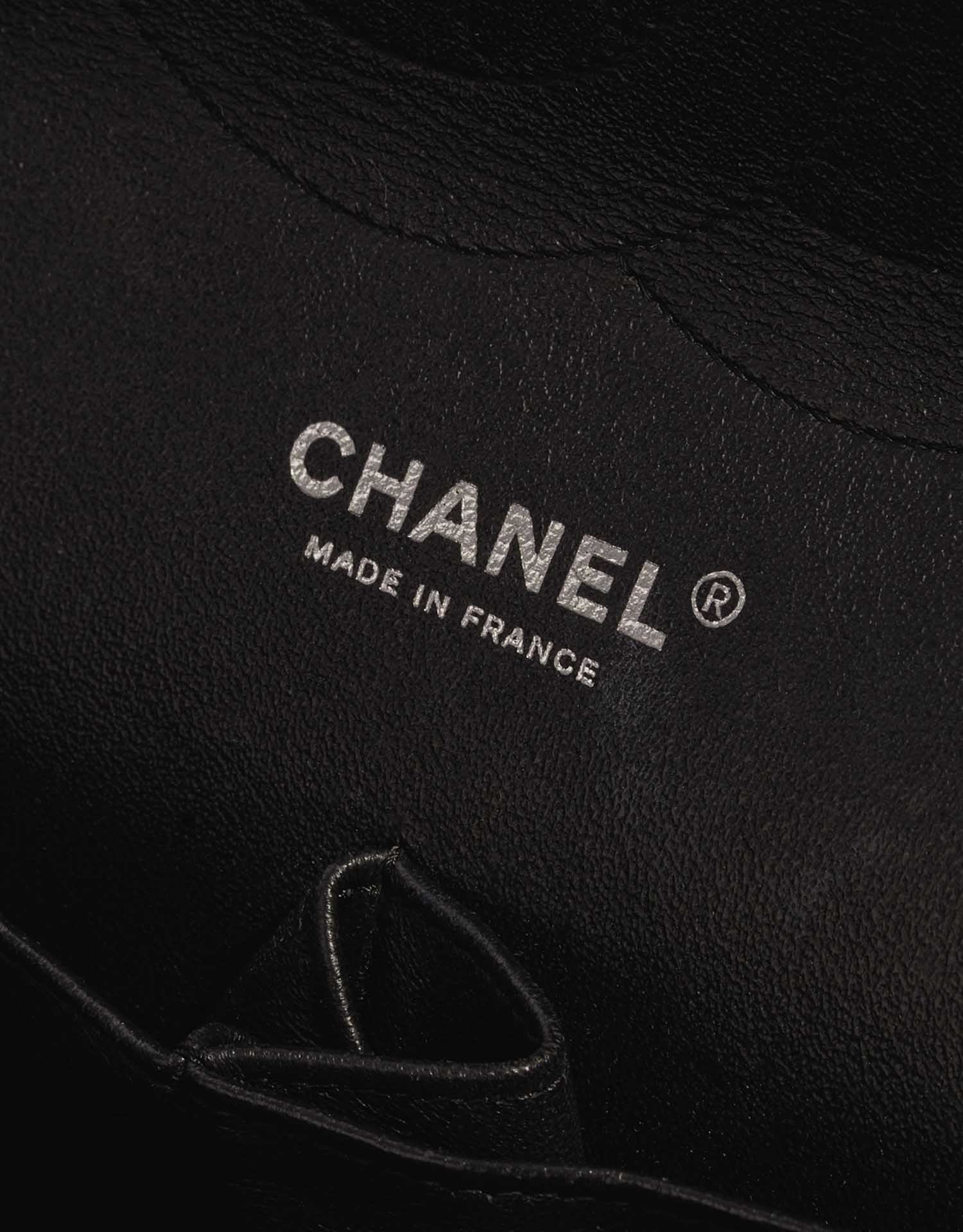 Pre-owned Chanel bag Timeless Jumbo Tweed / Rhinestone Multicolour Multicolour Logo | Sell your designer bag on Saclab.com