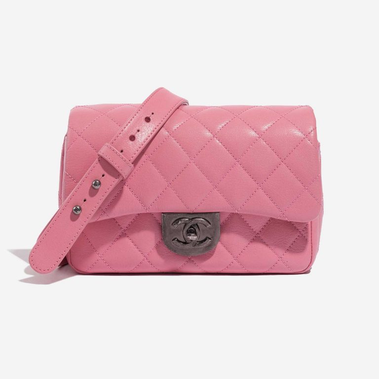 Pre-owned Chanel Tasche Timeless Medium Lammleder Pink Pink Front | Verkaufen Sie Ihre Designer-Tasche auf Saclab.com