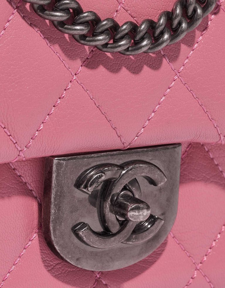 Pre-owned Chanel Tasche Timeless Medium Lammleder Pink Pink Front | Verkaufen Sie Ihre Designer-Tasche auf Saclab.com