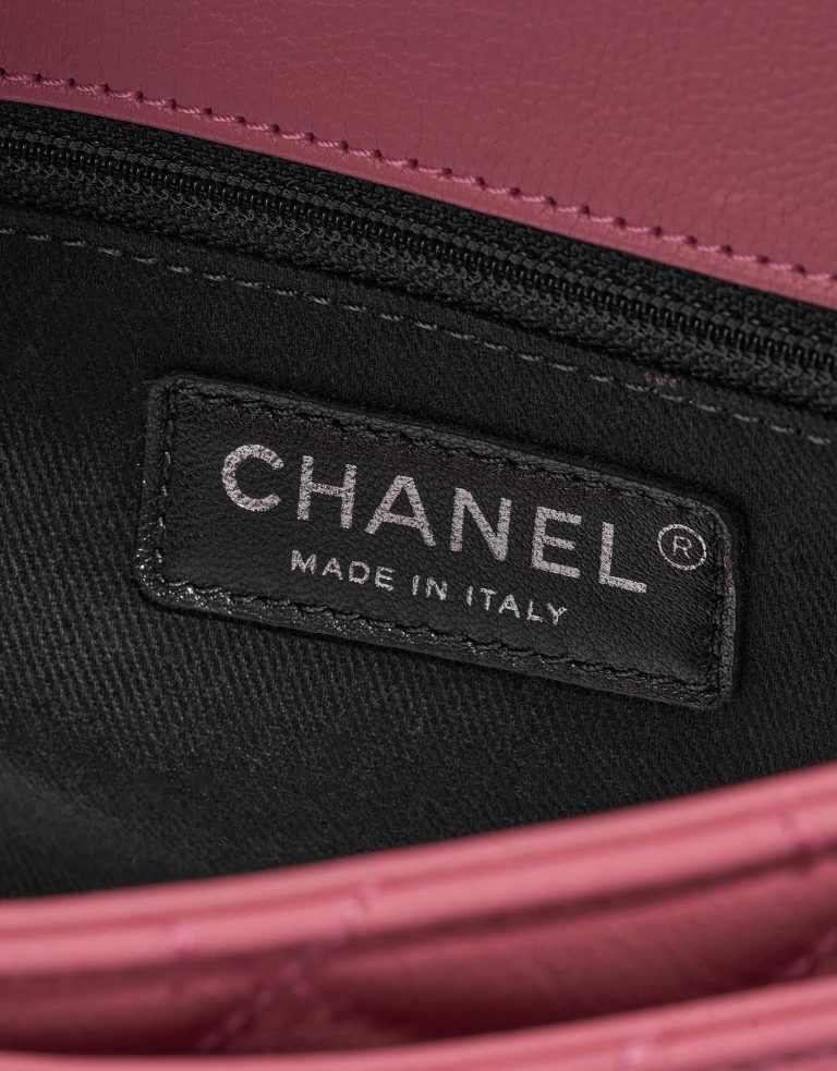 Gebrauchte Chanel Tasche Timeless Medium Lammleder Pink Pink Logo | Verkaufen Sie Ihre Designer-Tasche auf Saclab.com