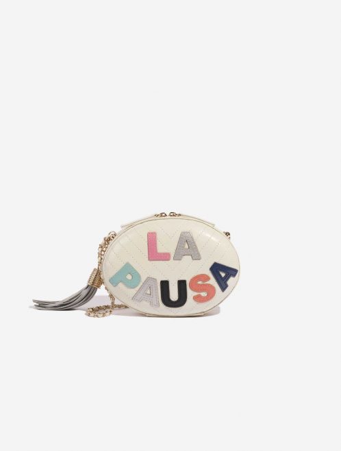 Pre-owned Chanel bag La Pausa Special Coated Calf Multicolour Multicolour, White Front | Sell your designer bag on Saclab.com