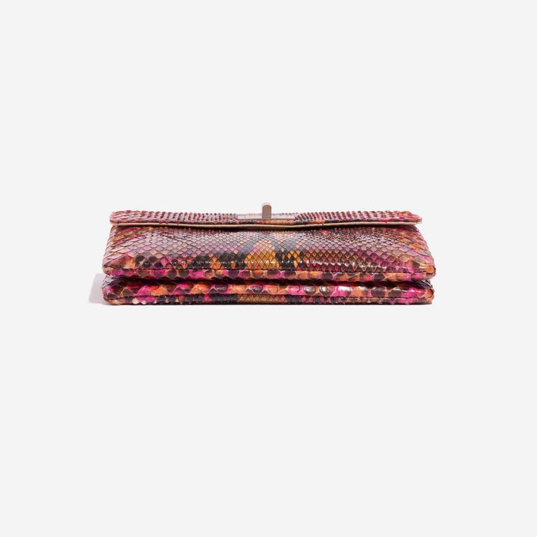 Gebrauchte Chanel Tasche 2.55 Reissue Clutch Python Multicolour Multicolour, Orange, Pink Bottom | Verkaufen Sie Ihre Designer-Tasche auf Saclab.com