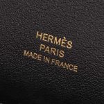 Pre-owned Hermès bag Kelly Pochette Swift Black Black Logo | Sell your designer bag on Saclab.com