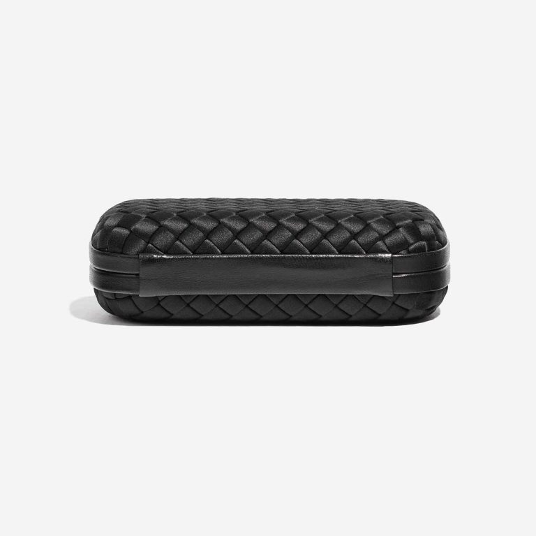 Pre-owned Bottega Veneta bag Knot Clutch Silk Black Black Bottom | Sell your designer bag on Saclab.com