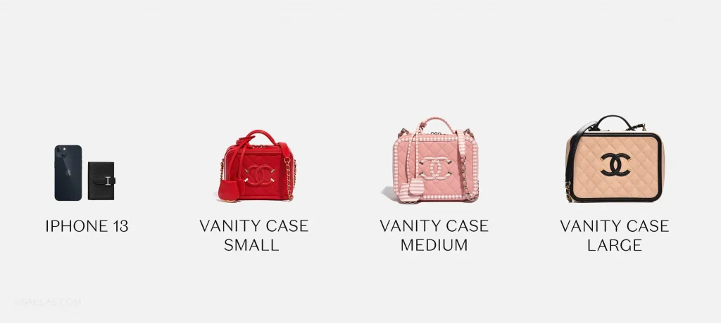 Chanel Vanity Case sizes