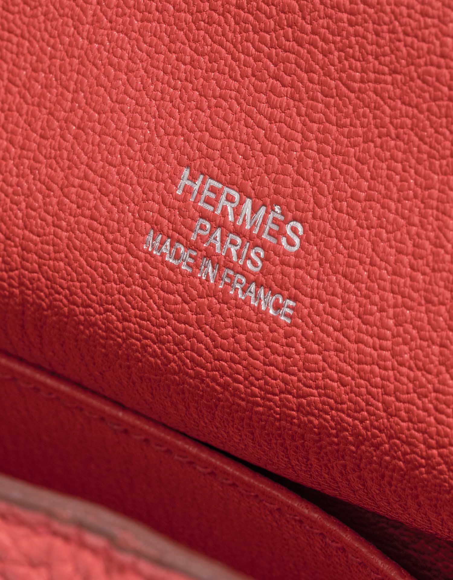 Gebrauchte Hermès Tasche Jypsière 34 Taurillon Clemence Rouge Pivoine Red Logo | Verkaufen Sie Ihre Designer-Tasche auf Saclab.com