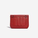 Pre-owned Hermès bag Berline 28 Swift Rouge Tomate Red Back | Sell your designer bag on Saclab.com