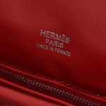 Pre-owned Hermès bag Berline 28 Swift Rouge Tomate Red Logo | Sell your designer bag on Saclab.com