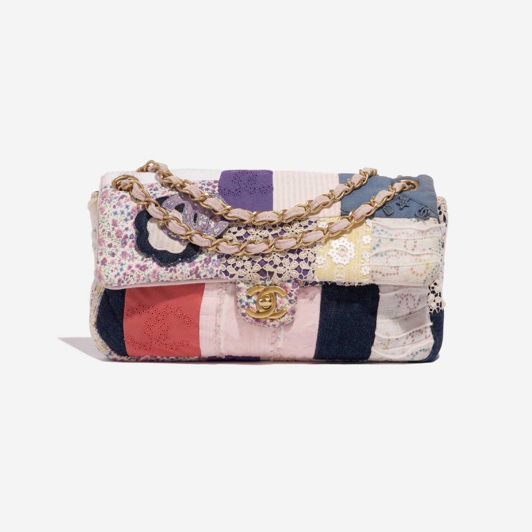 Pre-owned Chanel bag Timeless Medium Patchwork Multicolour Multicolour Front | Sell your designer bag on Saclab.com