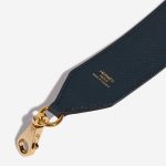 Pre-owned Hermès bag Strap Epsom Bleu Indigo / Rose Extreme / Lime Multicolour Detail | Sell your designer bag on Saclab.com