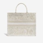 Pre-owned Dior bag Book Tote Large Canvas Beige / Gold Beige, Gold Back | Sell your designer bag on Saclab.com