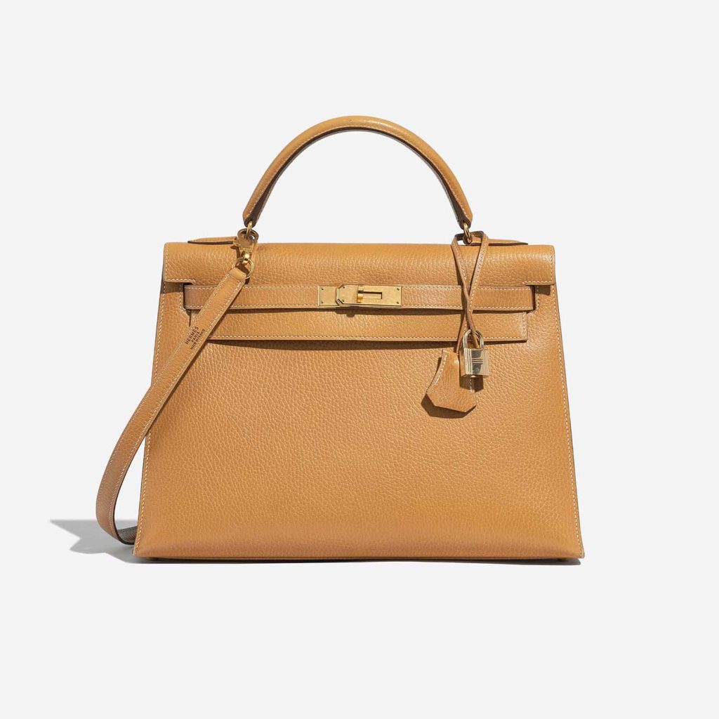 Hermès Kelly 32 Ardennes Moutarde | SACLÀB