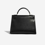Pre-owned Hermès bag Kelly 32 Ardennes Black Black Back | Sell your designer bag on Saclab.com
