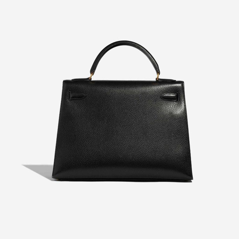 Sac Hermès d'occasion Kelly 32 Ardennes Noir Noir Dos | Vendez votre sac de créateur sur Saclab.com