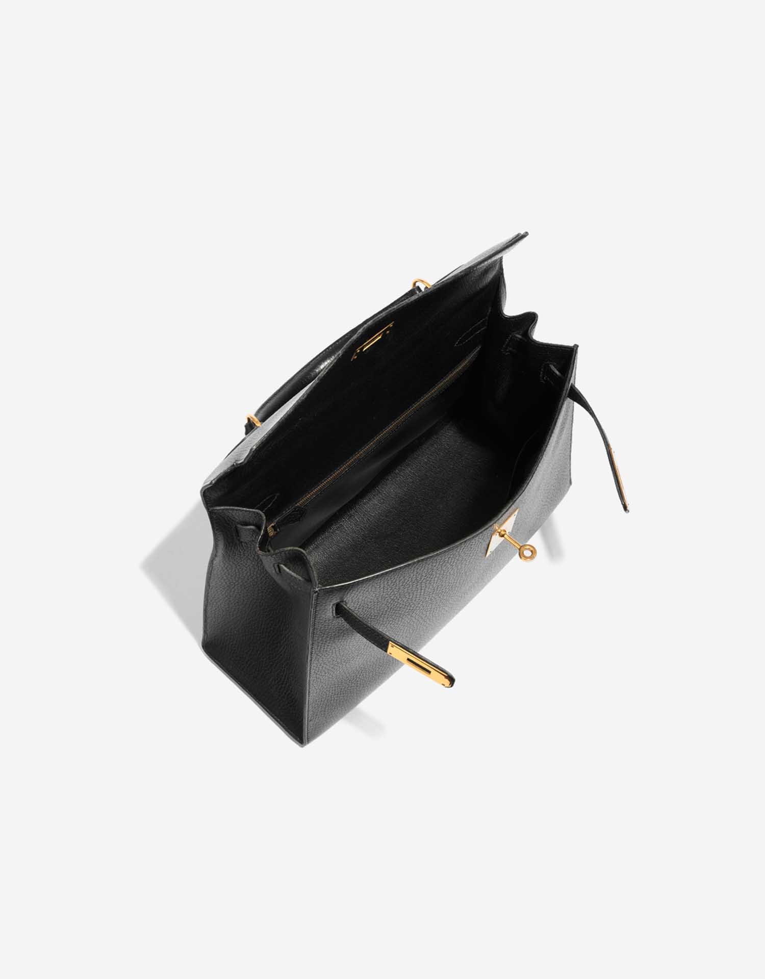 Sac Hermès d'occasion Kelly 32 Ardennes Noir Noir Intérieur | Vendez votre sac de créateur sur Saclab.com