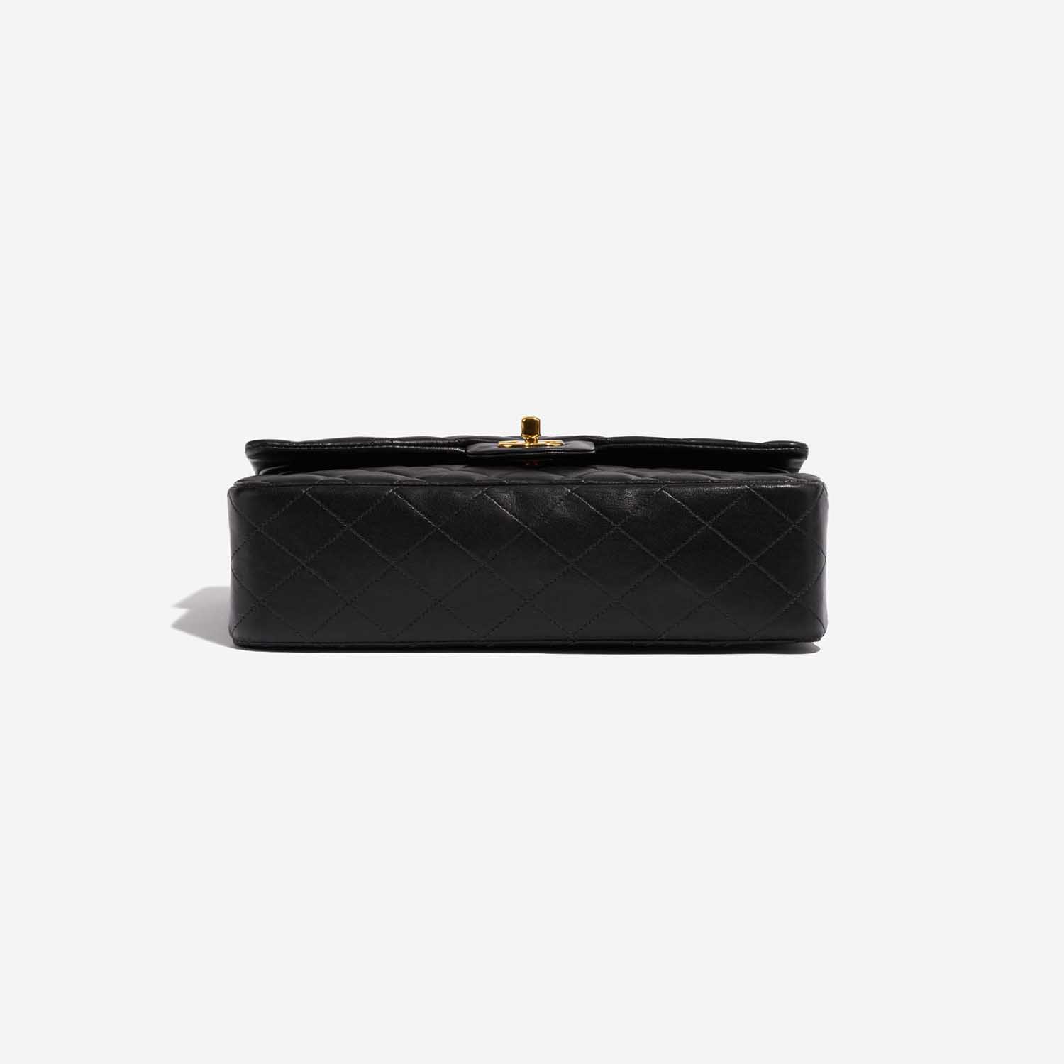 Pre-owned Chanel Tasche Timeless Medium Lammleder Schwarz Schwarzer Boden | Verkaufen Sie Ihre Designer-Tasche auf Saclab.com