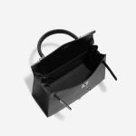 Pre-owned Hermès bag Kelly 28 Epsom Black Black Inside | Sell your designer bag on Saclab.com