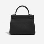 Pre-owned Hermès bag Kelly 28 Togo Black Black Back | Sell your designer bag on Saclab.com