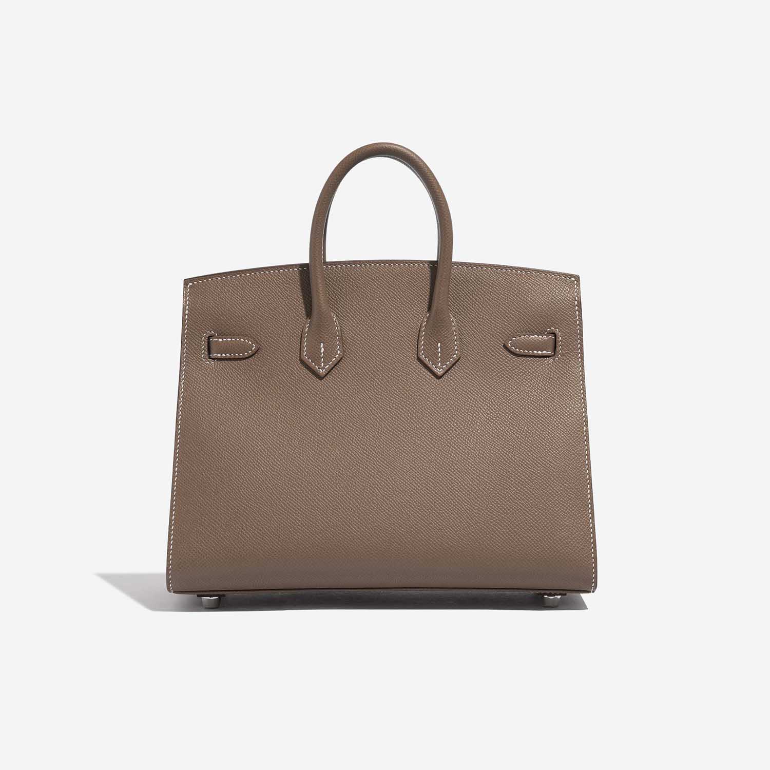 Gebrauchte Hermès Tasche Birkin 25 Epsom Etoupe Brown Back | Verkaufen Sie Ihre Designer-Tasche auf Saclab.com