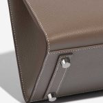 Pre-owned Hermès bag Birkin 25 Epsom Etoupe Brown Detail | Sell your designer bag on Saclab.com
