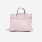 Pre-owned Hermès bag Birkin 25 Swift Rose Dragee Rose Back | Sell your designer bag on Saclab.com