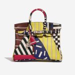 Pre-owned Hermès bag Birkin 25 Swift ‘One Two Three and Away We Go’ by Nigel Peake Multicolour Front | Sell your designer bag on Saclab.com