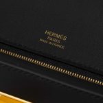 Pre-owned Hermès bag 24/24 29 Clemence Black Black Logo | Sell your designer bag on Saclab.com