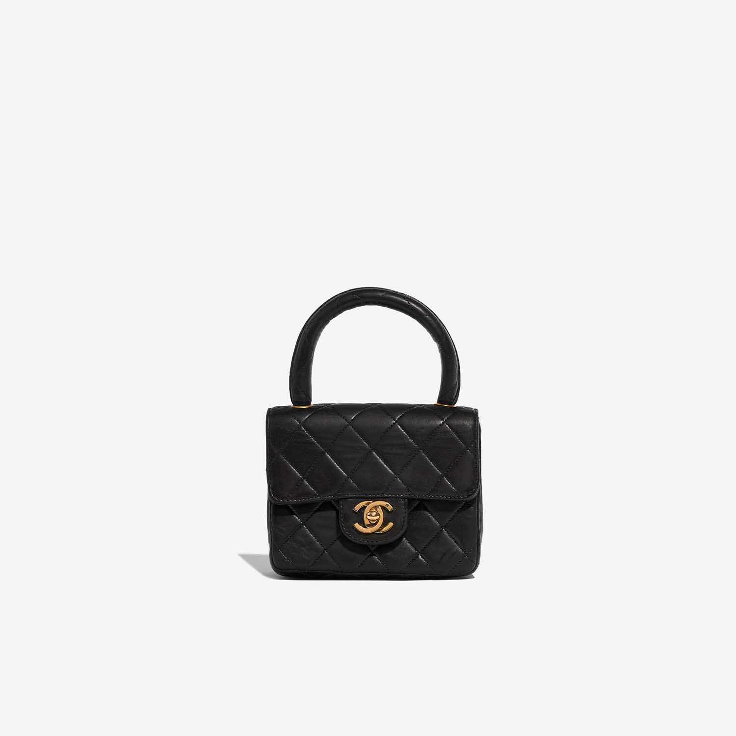 chanel small bag with top handle handbag
