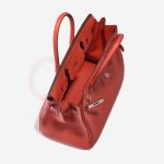 Pre-owned Hermès bag Birkin 30 Togo Geranium Red Inside | Sell your designer bag on Saclab.com