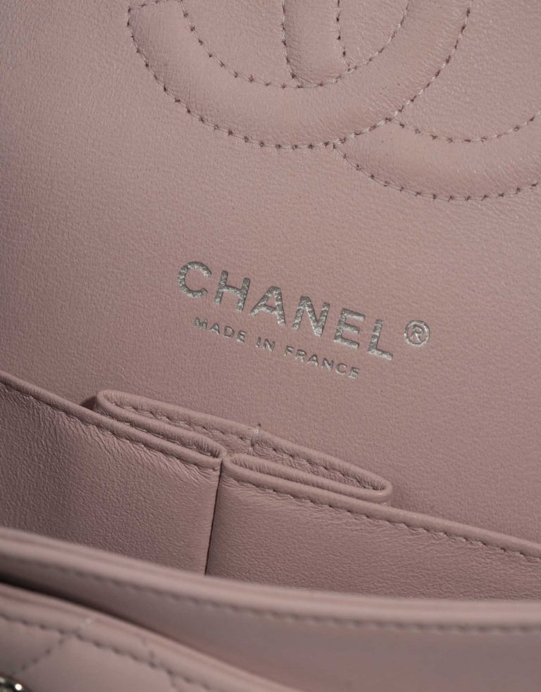 Gebrauchte Chanel Tasche Timeless Medium Lammleder Tri-colour Rose / Khaki / Emerald Green, Rose Logo | Verkaufen Sie Ihre Designer-Tasche auf Saclab.com