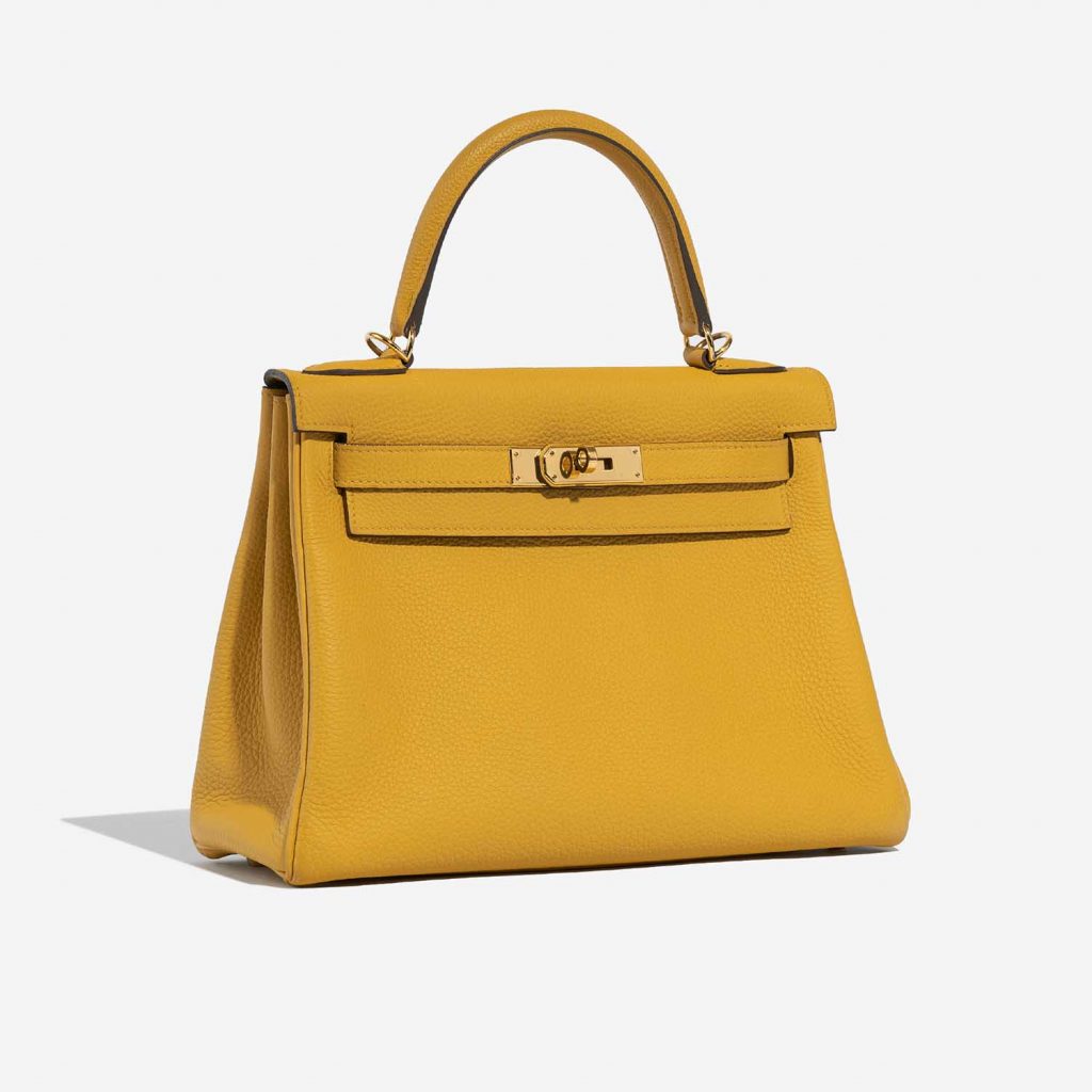 Herm?�s Kelly 28 Togo Jaune Ambre | SACL??B