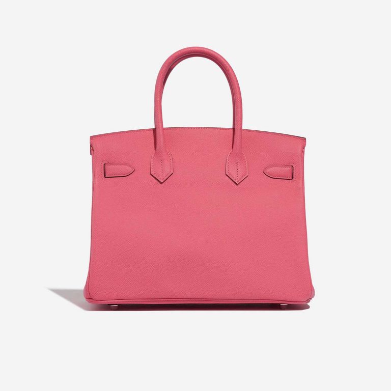 Pre-owned Hermès bag Birkin 30 Epsom Rose Azalee Rose Back | Sell your designer bag on Saclab.com