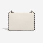 Pre-owned Dior bag J’Adior Crumpled Calf Cream White Back | Sell your designer bag on Saclab.com