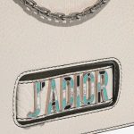 Pre-owned Dior bag J’Adior Crumpled Calf Cream White Closing System | Sell your designer bag on Saclab.com
