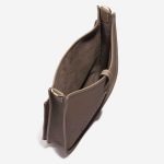 Pre-owned Hermès bag Evelyne 29 Taurillon Clemence Etoupe Brown Inside | Sell your designer bag on Saclab.com