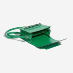 Pre-owned Hermès bag Roulis 18 Lizard Vert Menthe Green Inside | Sell your designer bag on Saclab.com