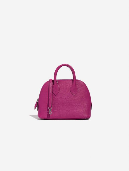 Pre-owned Hermès bag Bolide Mini 20 Chevre Mysore Rose Pourpre Pink, Violet Front | Sell your designer bag on Saclab.com