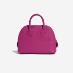 Pre-owned Hermès bag Bolide Mini 20 Chevre Mysore Rose Pourpre Pink, Violet Back | Sell your designer bag on Saclab.com