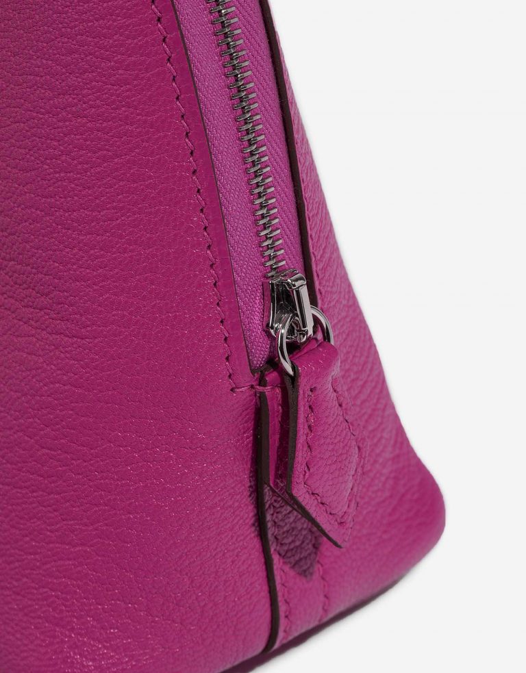 Pre-owned Hermès bag Bolide Mini 20 Chevre Mysore Rose Pourpre Pink Front | Sell your designer bag on Saclab.com