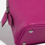Pre-owned Hermès bag Bolide Mini 20 Chevre Mysore Rose Pourpre Pink, Violet Detail | Sell your designer bag on Saclab.com