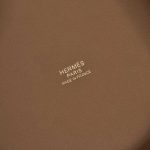 Pre-owned Hermès bag Picotin Cargo 18 Toile Goeland / Swift Chai Brown Logo | Sell your designer bag on Saclab.com