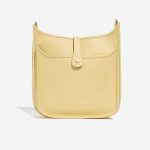 Pre-owned Hermès bag Evelyne 33 Epsom Jaune Poussin Yellow Back | Sell your designer bag on Saclab.com