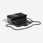 Pre-owned Chanel bag Timeless Mini Rectangular Patent Leather Black Black Inside | Sell your designer bag on Saclab.com