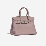 Pre-owned Hermès bag Birkin 30 Togo Glycine Beige Side Front | Sell your designer bag on Saclab.com