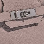 Pre-owned Hermès bag Birkin 30 Togo Glycine Beige Closing System | Sell your designer bag on Saclab.com