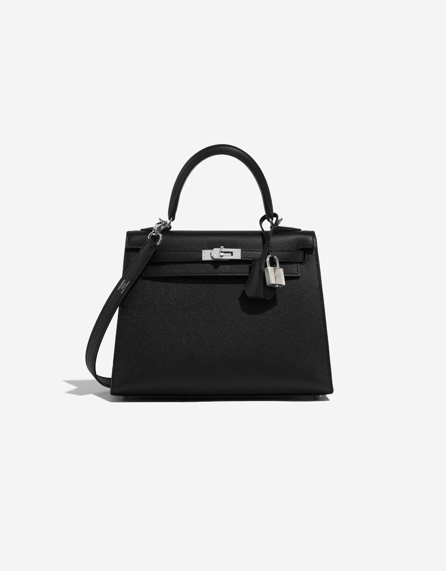 Hermès Kelly 25 Epsom Black | SACLÀB