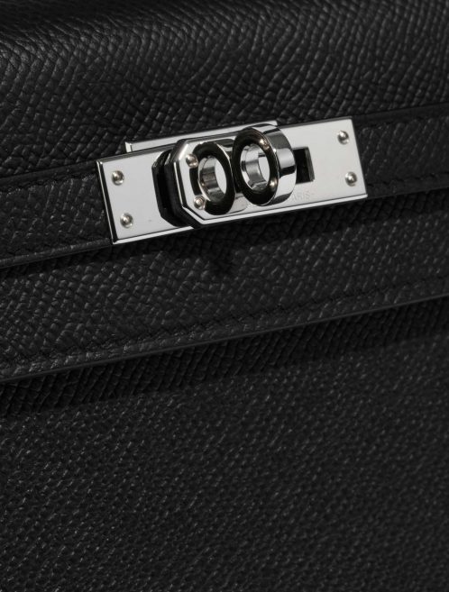 Sac Hermès d'occasion Kelly 25 Epsom Black Black Closing System | Vendez votre sac de créateur sur Saclab.com
